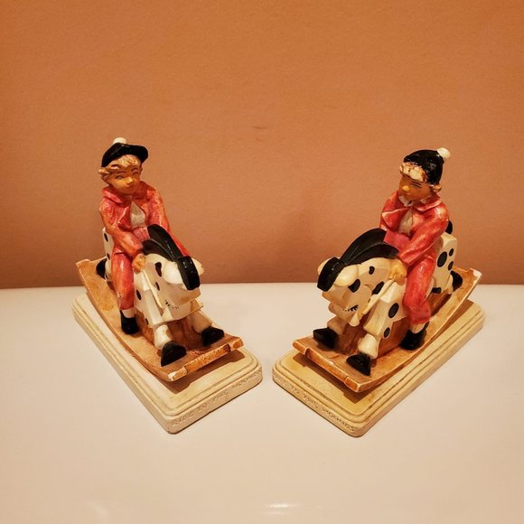 Sebastian Miniatures Vintage Figurines, 2pc set, Ride to the Hounds, Mid Century - Picture 1 of 10